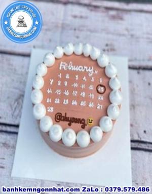 Bánh Kem Cuốn Lịch 28